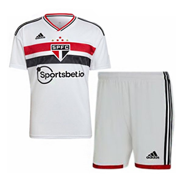 Camiseta Sao Paulo Replica Primera Ropa Niño 2022/23